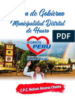 Plan de Gobierno Huaro - Quispicanchis - Cusco