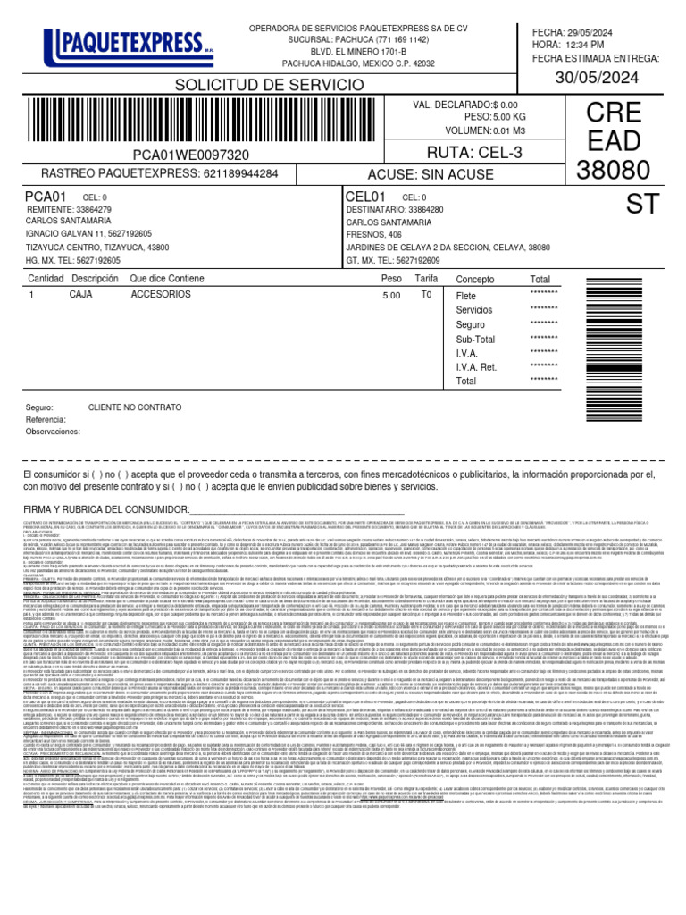 Casaskir Labels 2024-05-29 | PDF | Pagos | Seguro