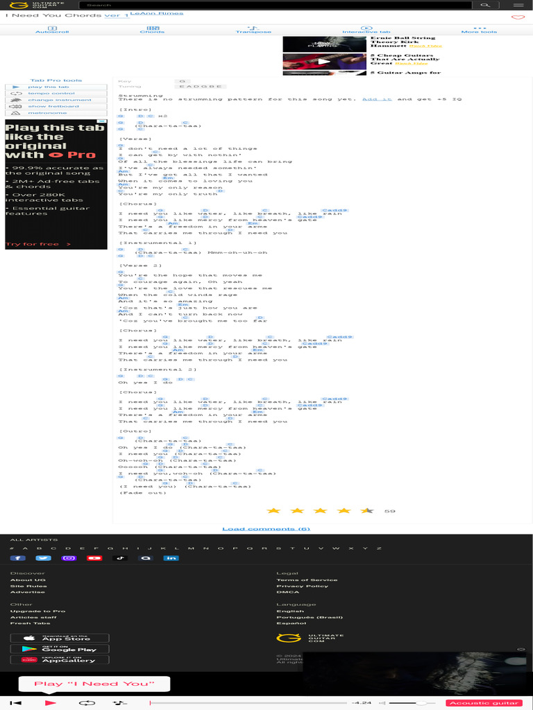 I need you chords by leann rimes pdf song structure guitars