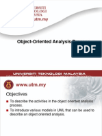 Object-Oriented Analysis Process