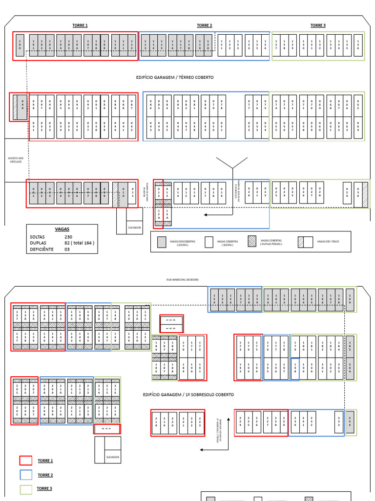 Mapa Garagem | PDF
