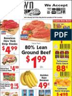 80% Lean Ground Beef: Get $6.00 Off