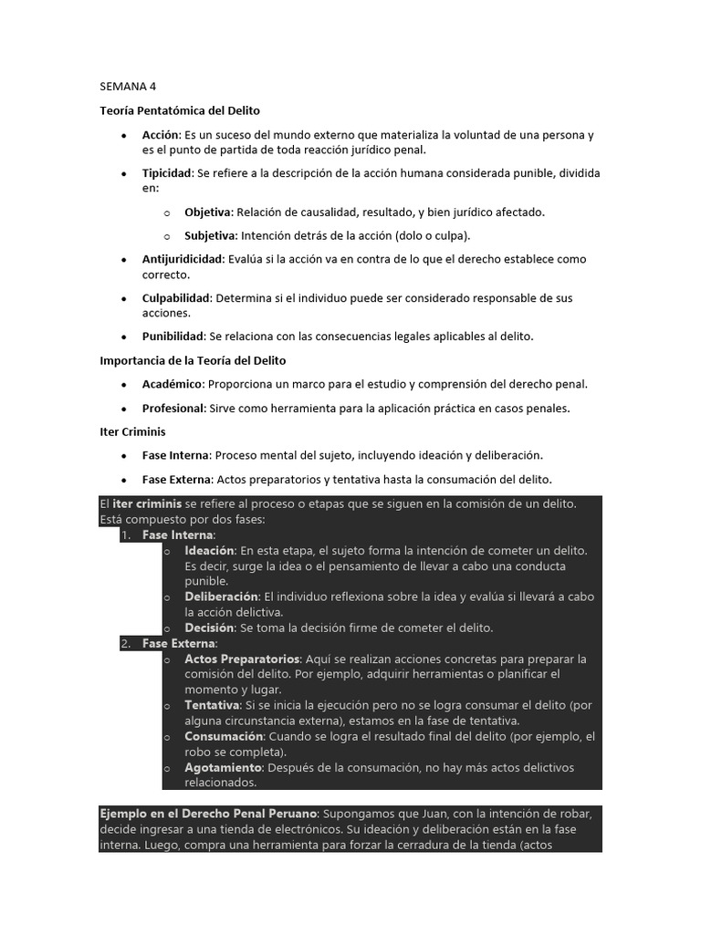 Apuntes De Penal General Pdf Castigos Derecho Penal