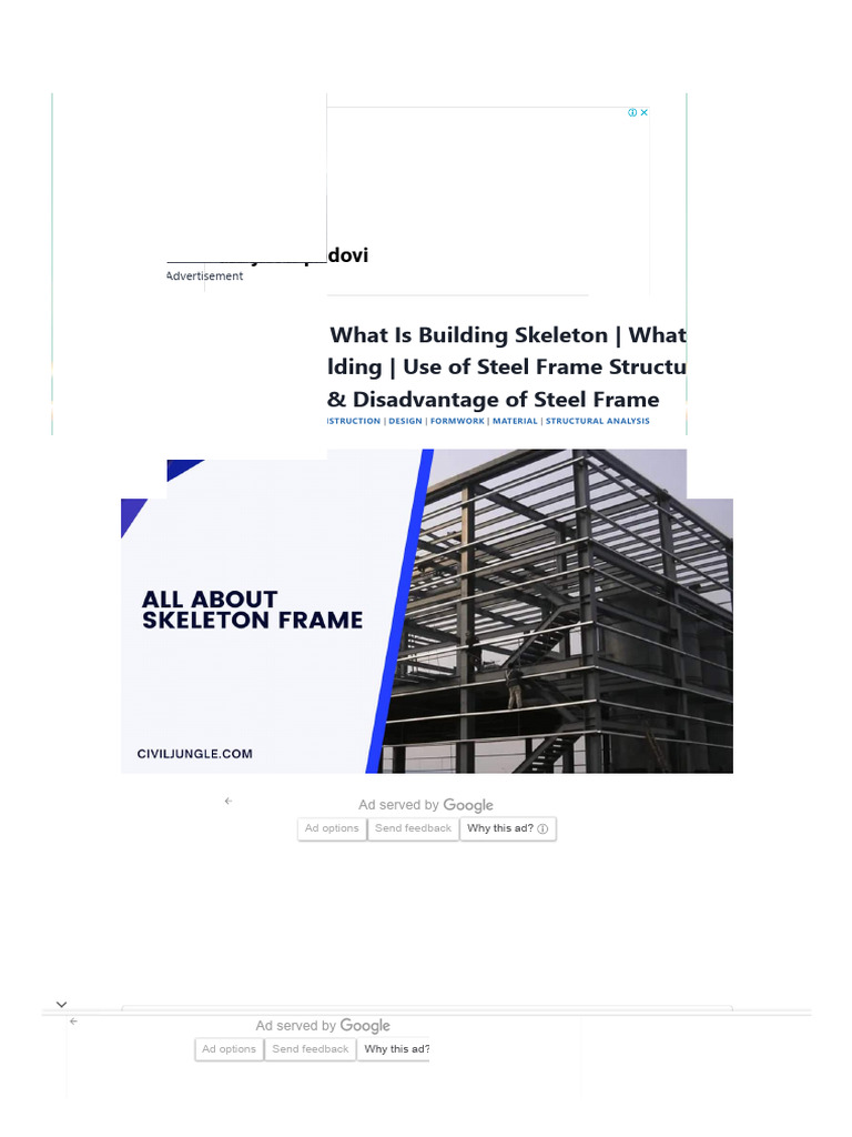 Skeleton Frame _ What Is Building Skeleton _ What Is Steel Structure