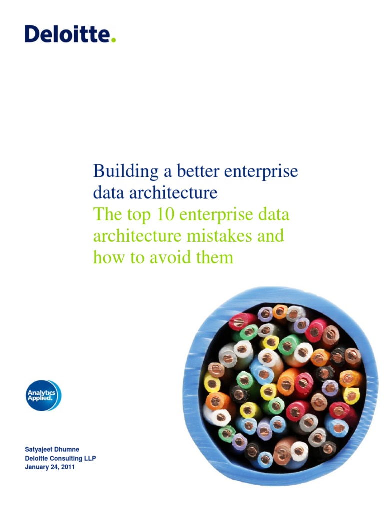 Building A Better Enterprise Data Architecture | PDF | Business ...