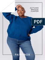 10136451 Autumn Breeze Jumper Jumper Knitting Pattern2 in Paintbox Yarns Simply Chunky 2