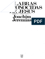 Joachim, Jeremias - Palabras desconocidas de Jesus