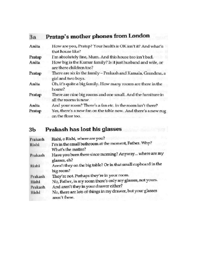 English-Dialogues 3 | PDF