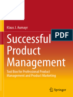 Successful Product Management Tool Box for Professional Product Management and Product Marketing 3658382759 9783658382759 Compress