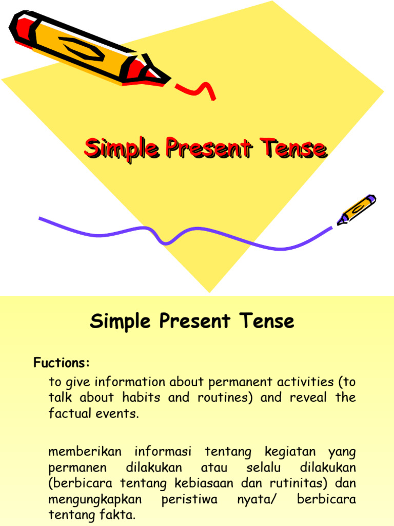 Understanding Simple Present Tense | PDF | Verb | Linguistic Typology