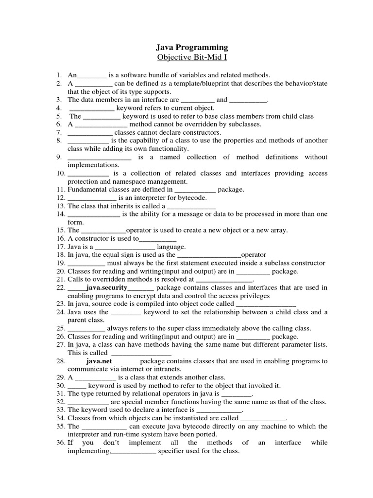 Java Bit Bank | PDF | Class (Computer Programming) | Inheritance ...