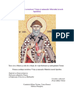 Puterea Credintei Ortodoxe Viata Si minunile Sfântului ierarh Spiridon