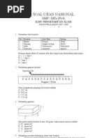 Soal Ipa Unas 0708