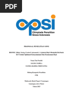 Proposal Penelitian Opsi 2024 | PDF