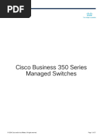 Cisco 350 Series Switch Quick Start Guide | PDF | Network Switch | Ip ...