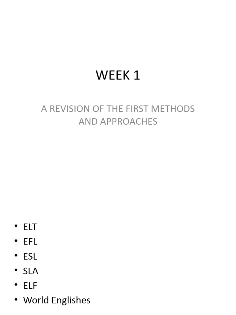 Evolution Of Language Teaching Methods Pdf Linguistics Cognitive