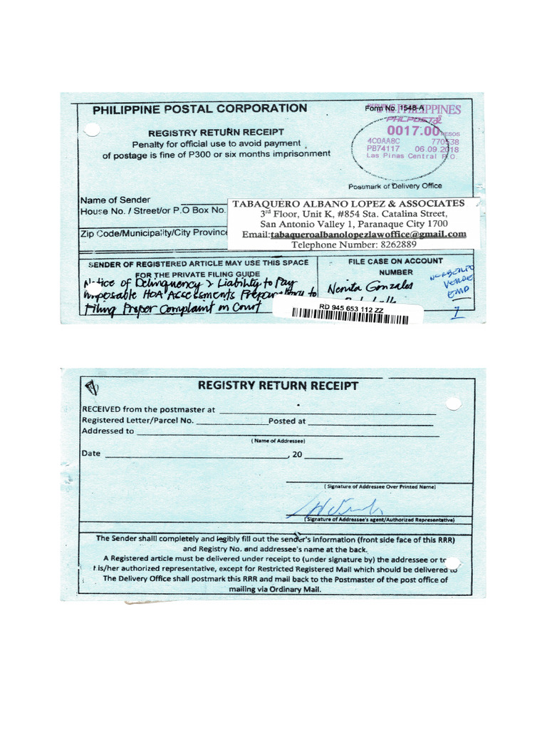 Return Cards | PDF
