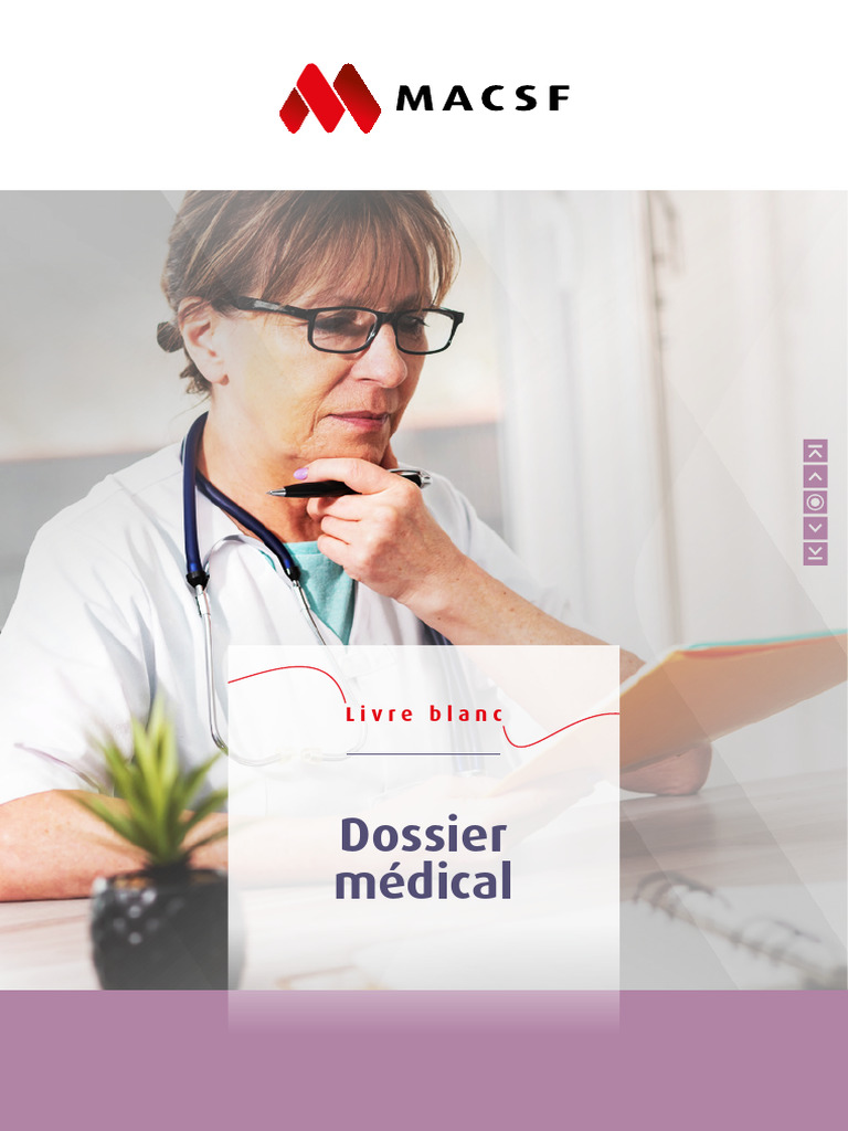 Dossier médical : Guide pratique MACSF | PDF | Consentement éclairé ...