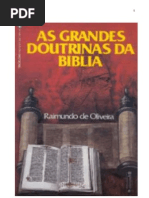 As Grandes Doutrinas da Bíblia - Raimundo de Oliveira