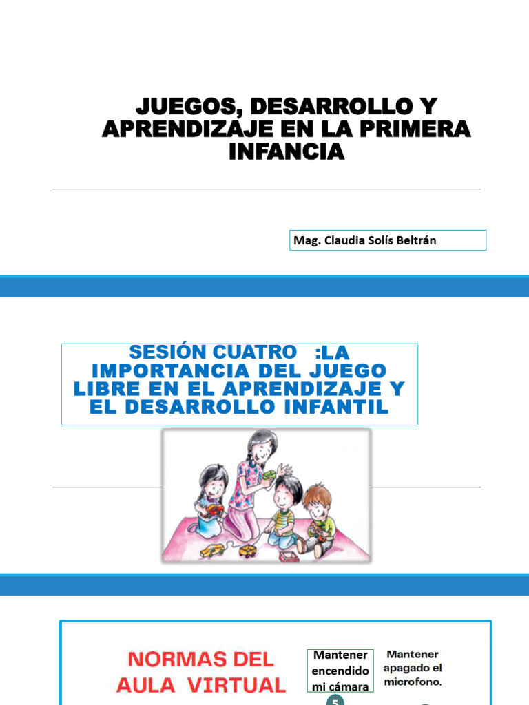 Importancia del Juego en Infancia | PDF | Aprendizaje | Educación ...