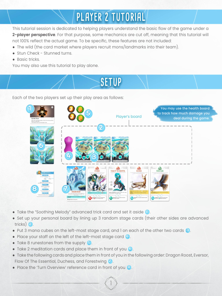 Mnm Tutorial Player 2 Pdf Tabletop Games Gaming