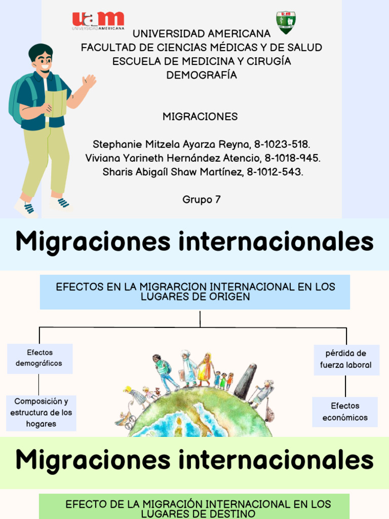 Efectos de la Migración Interna y Externa | PDF | Migración humana ...