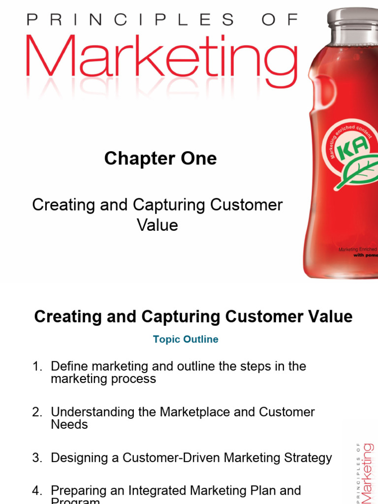 Chap 1 Creating and Capturing Customer Value 25022023 124548pm | PDF ...