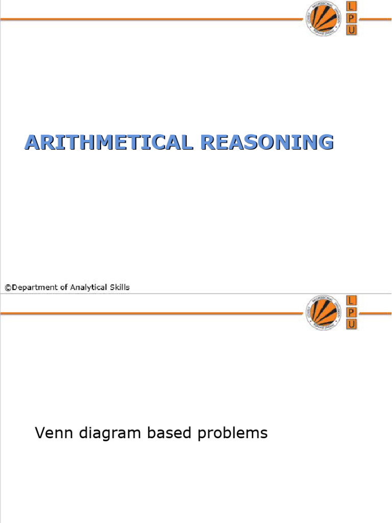 Lecture1212 - 19073 - Lecture1313 - 25253 - Arithmetical Reasoning ...