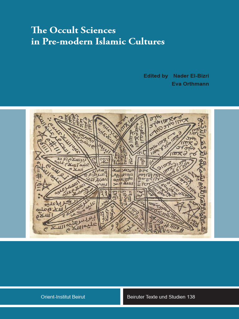Occult Sciences in Premodern Islamic Cultures | PDF | Science | Edmund  Husserl