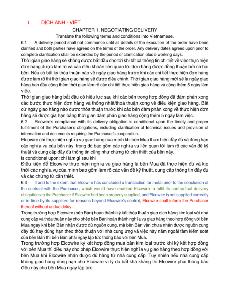 Translation Practice 2 | PDF