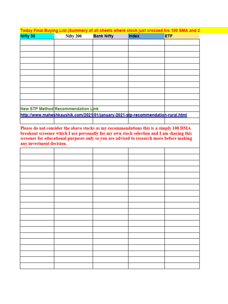 Mahesh Kaushik's Stock Selection Guide | PDF | Stockbroker | Securities ...