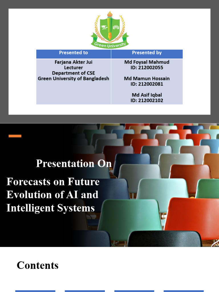 Future AI Evolution Forecasts Presentation | PDF | Artificial ...