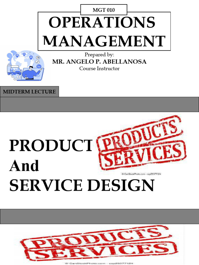 Product and Service Design Essentials | PDF | Business | Economies