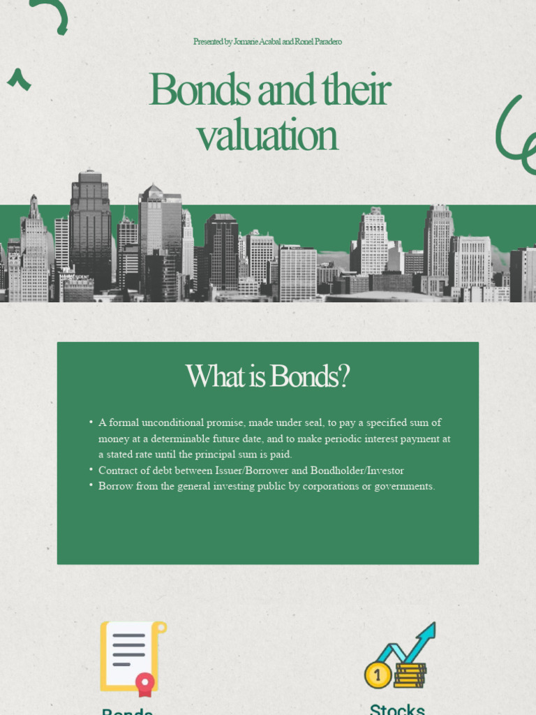 Bonds and Their Valuation | PDF | Bonds (Finance) | Yield (Finance)