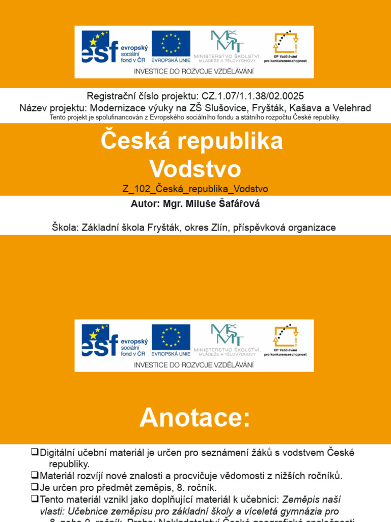 Z 102 Esk Republika Vodstvo PDF