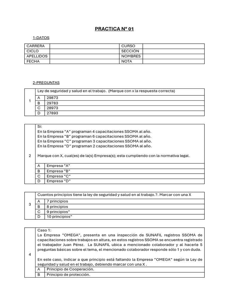 Practica #01 | PDF