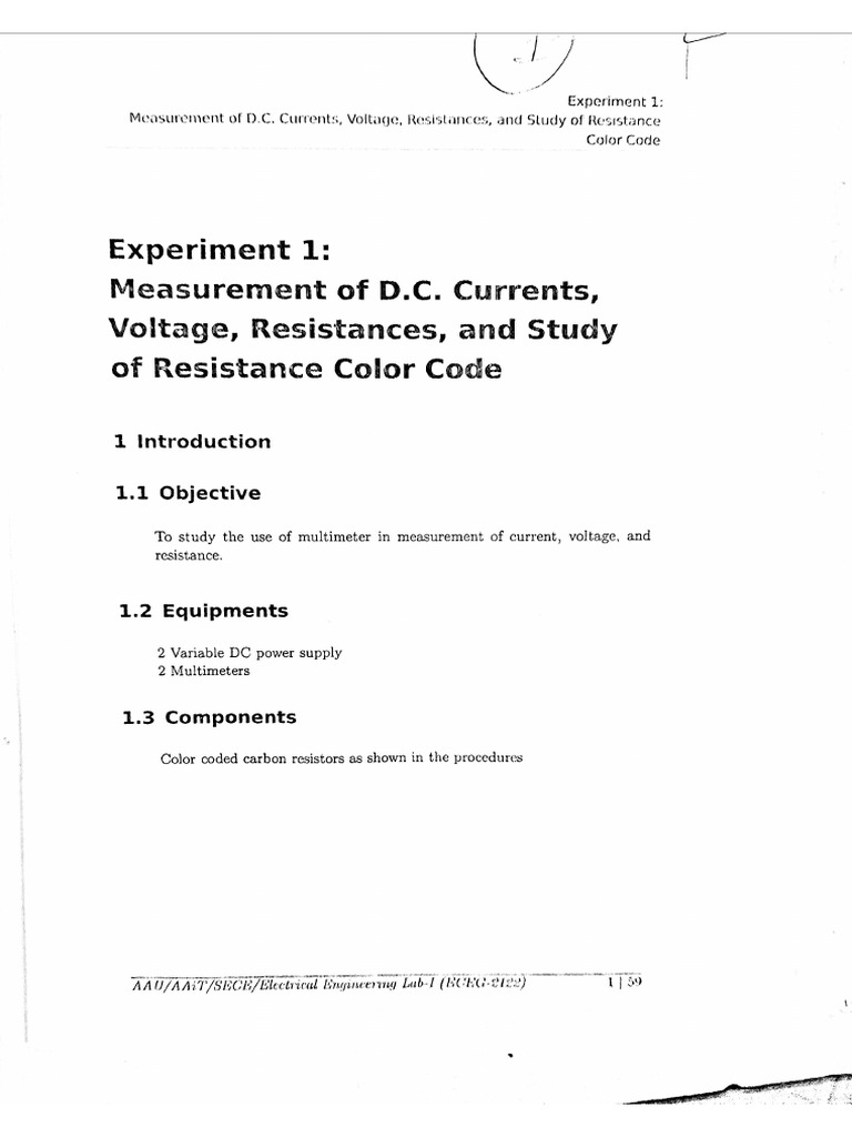 Lab Report Manual | PDF