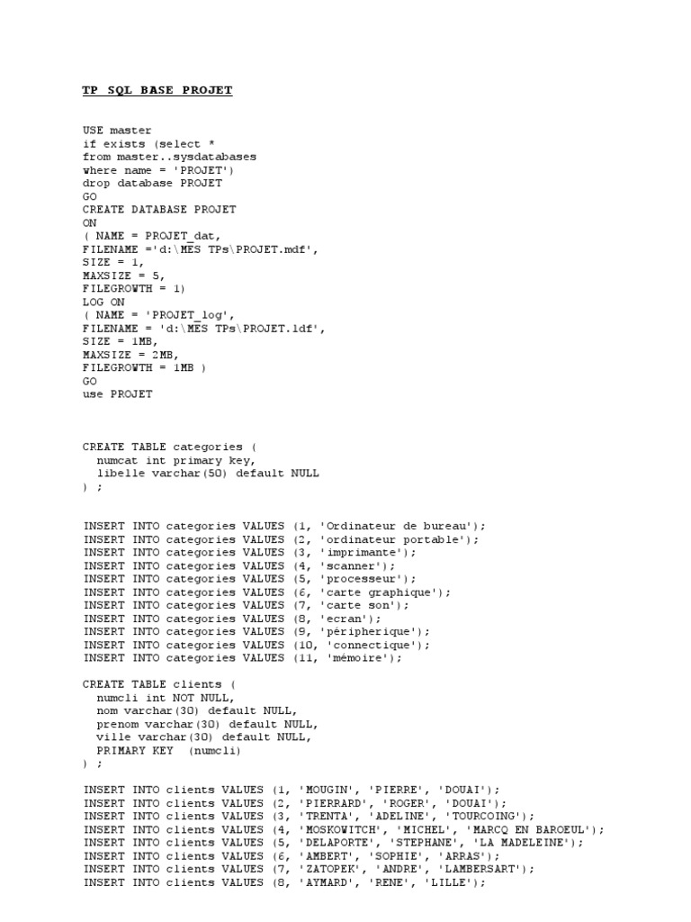 Tp10607base Tables | PDF