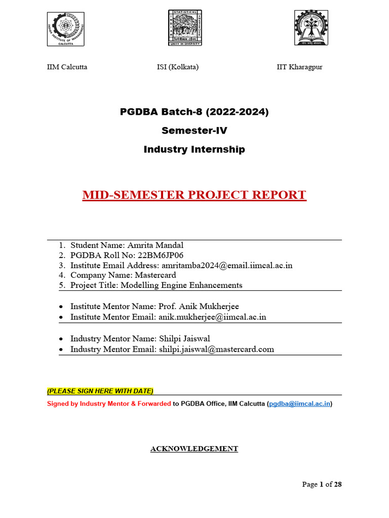 Mastercard Modelling Engine Project Report | PDF | Apache Hadoop | F Test