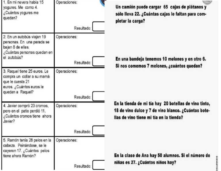 Tercer Grado Ficha | PDF