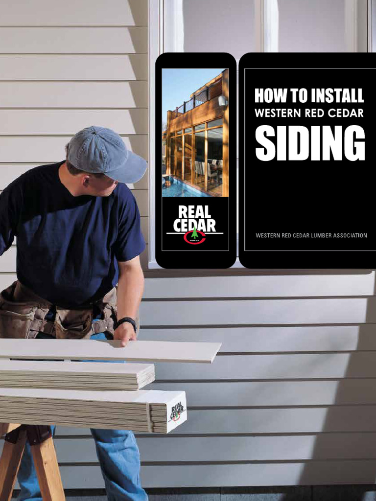 How To Installcedar Siding | Download Free PDF | Framing (Construction ...