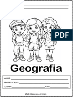 Apostila de Geografia 3 Ano