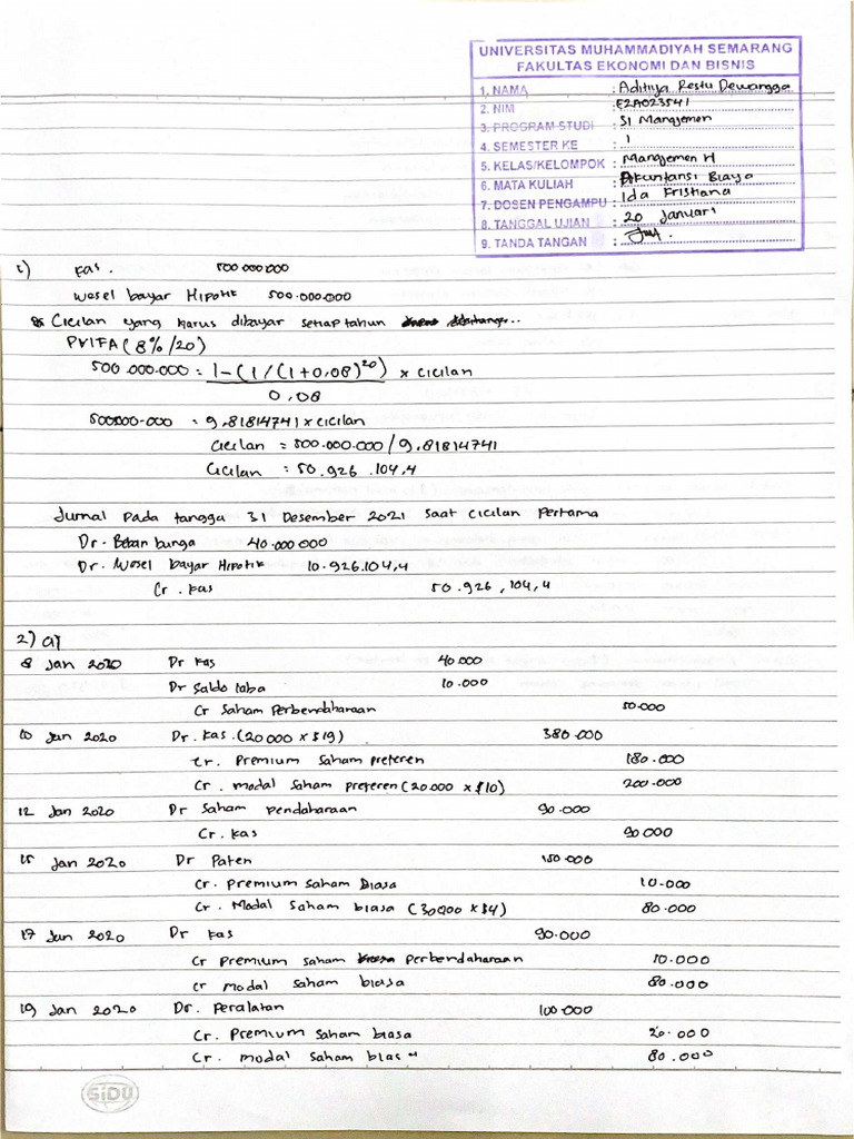 Uas Akuntansi Compressed Pdf