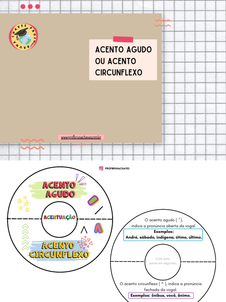 Acentos Agudo e Circunflexo: Exemplos | PDF | Ortografia | Linguística