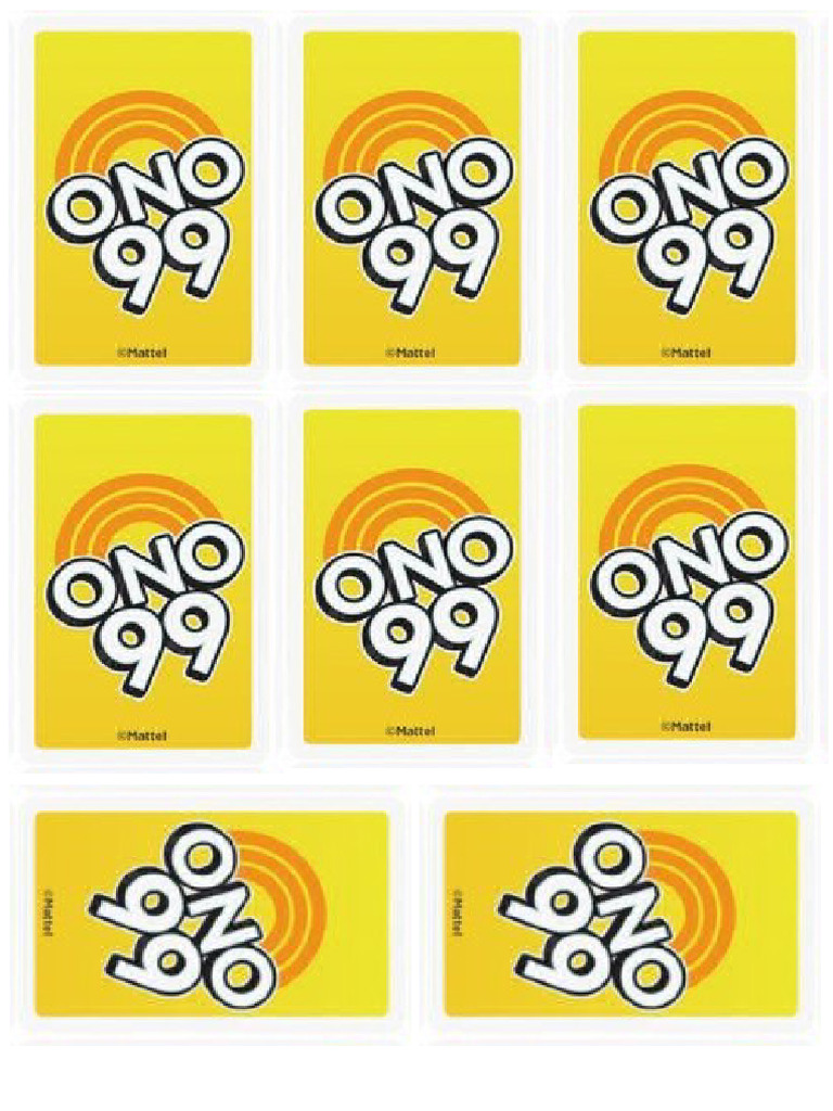 Ono 99 Rules Pdf