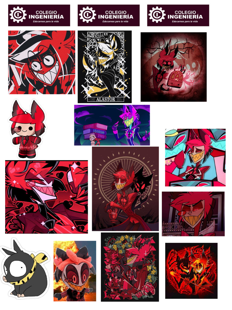 Alastor Stickers | PDF