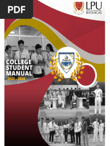 LPUB College Student Manual 2023-2024
