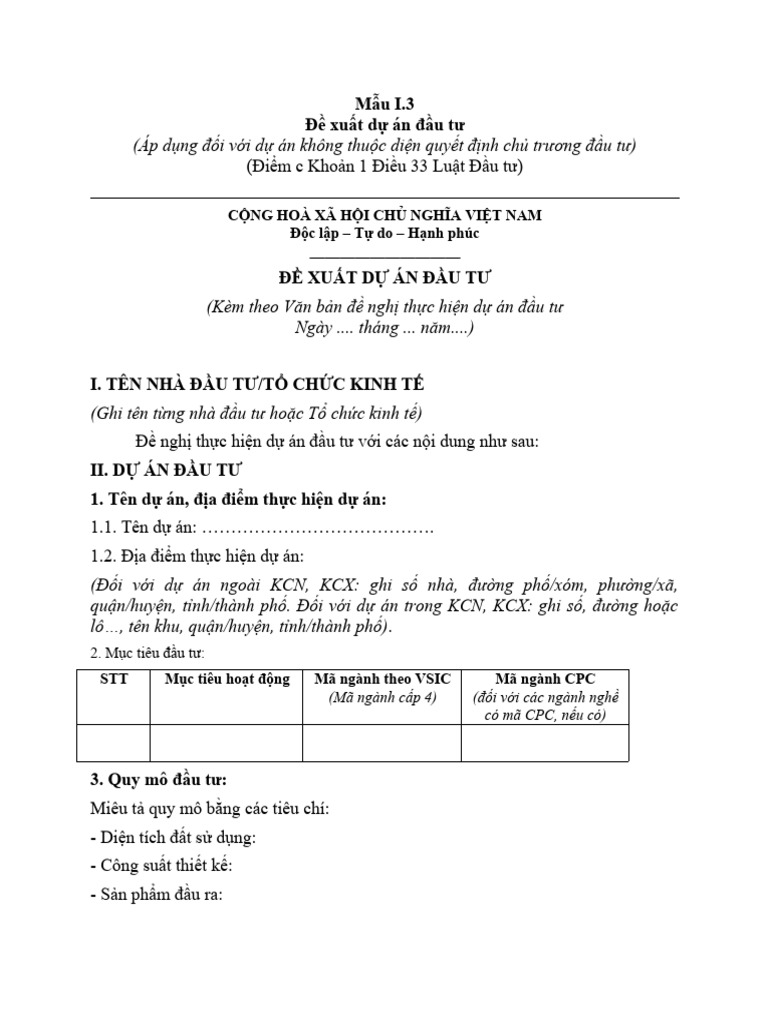 Form I.3 | PDF