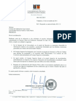 21.2011 Carta al Consejo de Federación