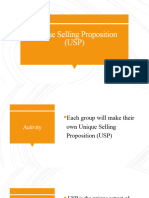 Unique Selling Proposition (USP)